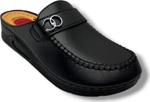 1501-26 Deri Anatomik Taban Kadın Terlik