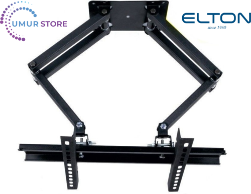 EL43DAL540C-S 43” webOS 32”- 55” inç / 82-140 Ekran Lcd Led Tv Çift Kollu Hareketli Duvar Askı