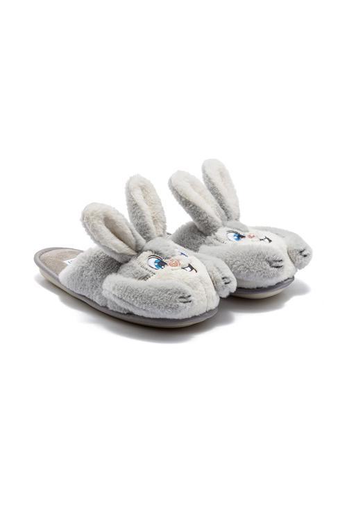 TWIGY TW BANY GRİ KADIN EV TERLİK 37/41