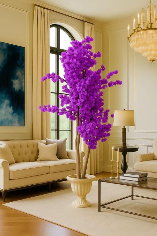 Yapay Bahardalı Ağaç 150 Cm Nergis Saksı Dahil