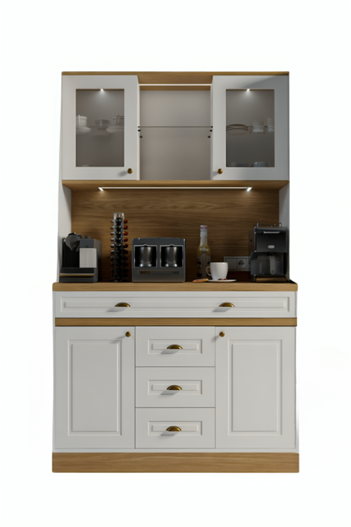 Mikel Masalı Kahve Köşesi %100 Mdf Ücretsiz Montaj 120*45*200