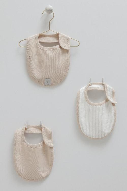 %100 Pamuk Hello Forest 3'lü Mama Önlüğü CRML.ONE1962