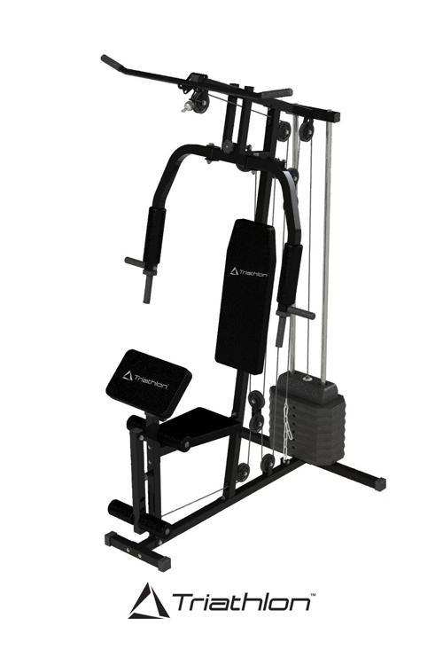 T-221 Çok Fonksiyonlu Tüm Vücut Çalışma Istasyonu / 45 Kg Ağırlık Plakası / Kardiyo - Güç - Esneme