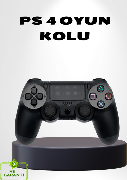 Titreşimli Kablosuz Oyun Kolu – PS4, PC, Mobil, Tablet ve Steam Uyumlu