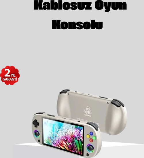 5 İnç IPS Ekranlı Retro Oyun Konsolu – 6 Saat Kesintisiz Oyun Deneyimi