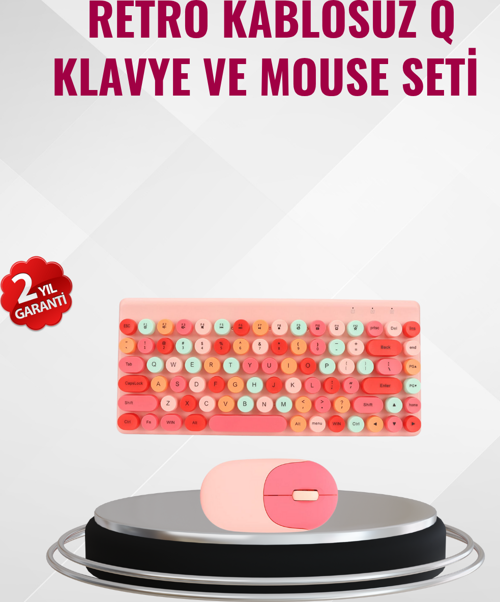 Kablosuz Bluetooth Klavye – Çoklu Cihaz Desteği, Akıllı Güç Tasarrufu