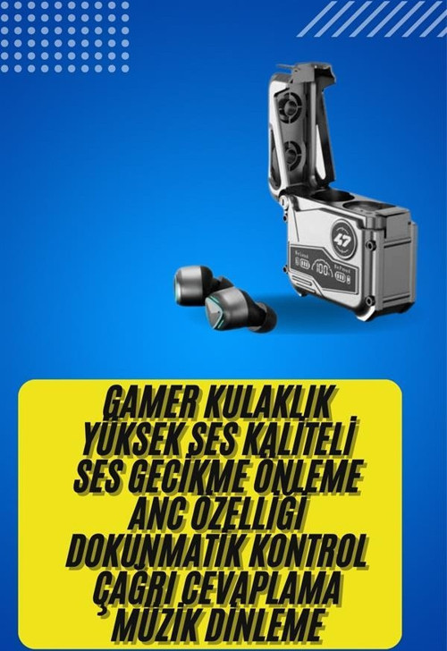 Bluetooth Kulaklık Dokunmatik Kontrol Tws kablosuz kulaklık Hi-fi Stereo