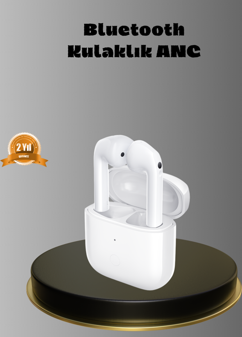 Bluetooth Kulak Üstü Kulaklık – ANC Teknolojili, Mikrofonlu, Konforlu Tasarım