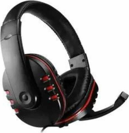 Oyuncu Kulaklığı Kulak Üstü Kablolu Stereo Mikrofonlu Yumuşak Kulak Yastığı