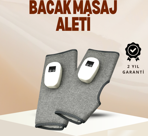 Kablosuz Isıtmalı Baldır Masaj Aleti – 3 Hava Basınçlı, Titreşimli ve Sıcak Kompres Fonksiyonlu