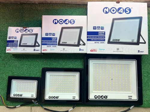 100W ULTRA SLİM LED PROJEKTÖR 8000LM-6500K 2 ADET