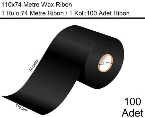 110x74 Metre Wax Ribon 1 Koli:100 Adet
