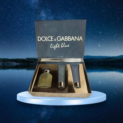 Light Blue EDT 75 ml erkek + 50 ml +50 ml vücut losyonu