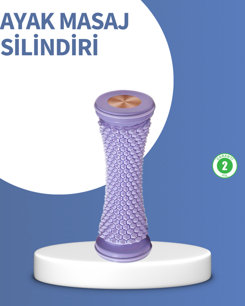 Derin Doku Ayak Masaj Silindiri Plantar Fasiit Topuk Ağrısı İçin