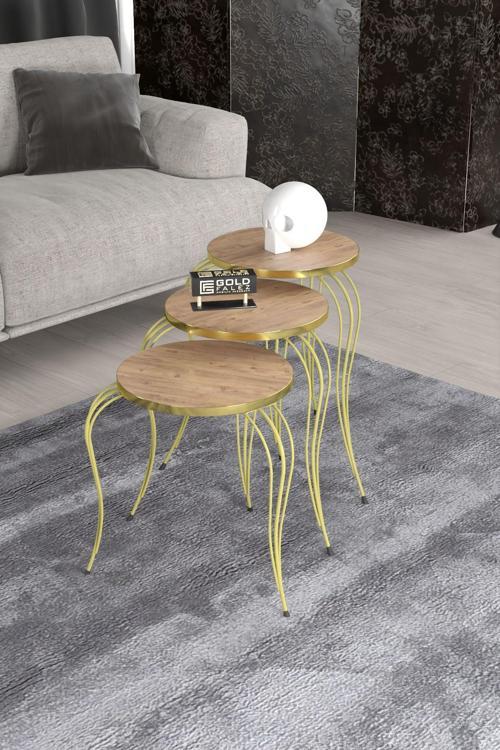 ZİGON SEHPA LÜKENS GOLD ATLANTİK ÇAM