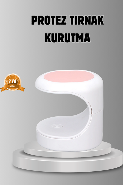 Taşınabilir Mini Oje Kurutma Makinesi 16W UV LED Hızlı Etkili Kurutucu