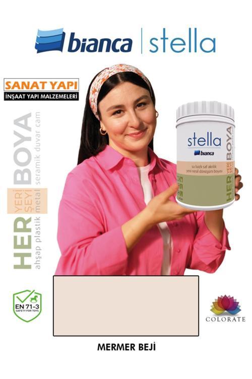 Stella Su Bazlı Boya Fayans-Mermer-Tezgah-Kapı-Dolap-İç Cephe-Dönüşüm-Mutfak-Banyo-Plastik-Ahşap