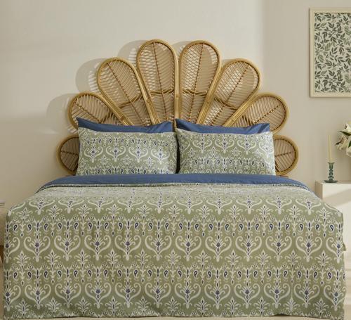 Aderra Çift Kişilik Nevresim Takımı Mint