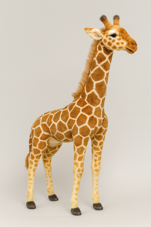 Dev Boy Premium Peluş Zürafa 175 cm Gerçekçi Tasarım, Yumuşacık Dev Oyuncak