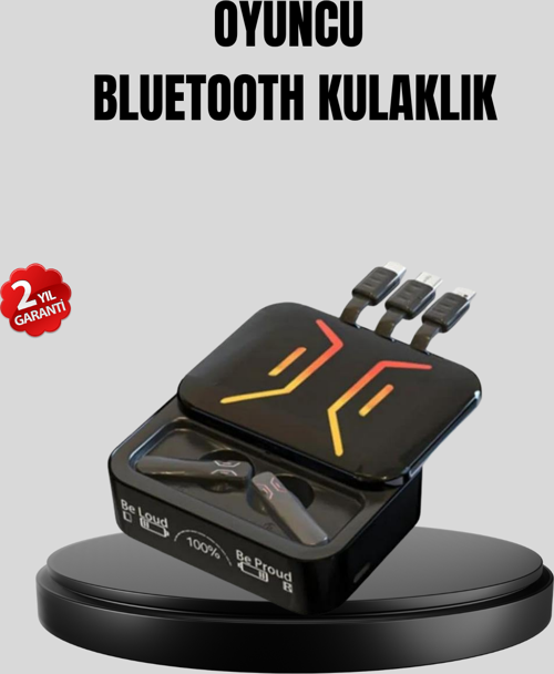 3’ü 1 Arada Kablolu ve Kablosuz Bluetooth 5.3 Kulaklık