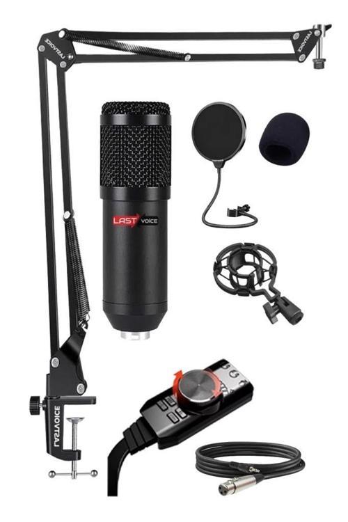 BM800BTA Gaming 7.1 Ses Kartı ve Mikrofon Seti Canlı Yayın LOL PUBG