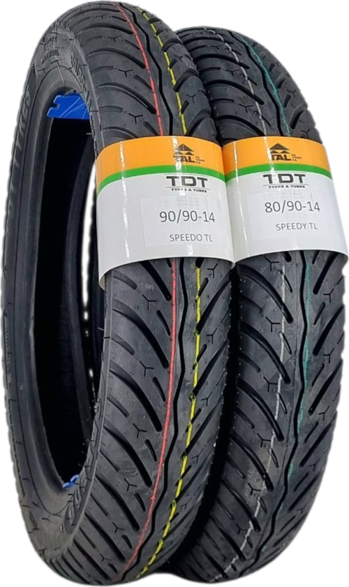 Honda Dio Lastik Takımı 90/90-14 Ve 80/90-14 Tl (Tubeless - Dubleks) Speedy