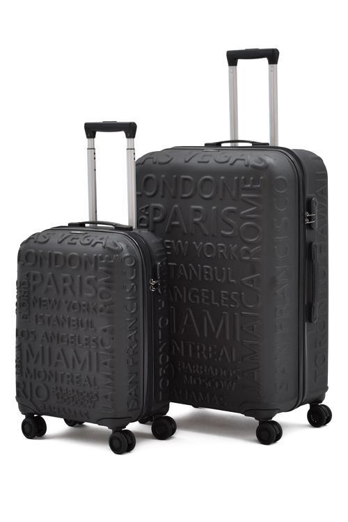 5167 Ekstra Dayanıklı Kabin Ve Büyük 2'li Valiz Seti