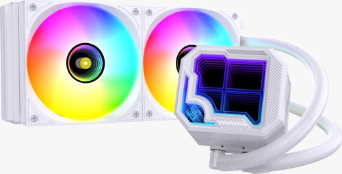 Buzz-V1 240MM Argb Fanlı Yüksek Performanslı Beyaz Renk İşlemci Soğutucusu Amd/İntel Uyumlu