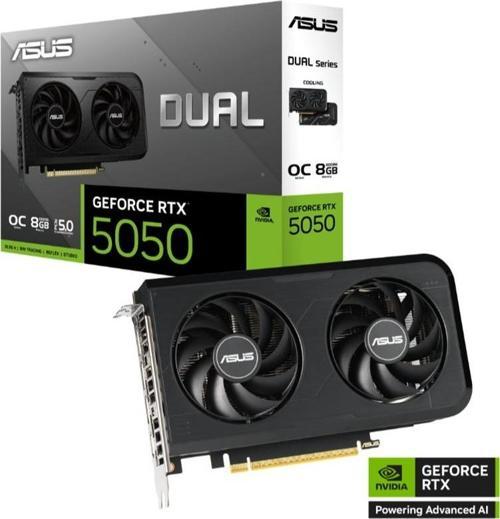 GEFORCE DUAL-RTX5050-O8G 8GB GDDR6 128BIT 1XHDMI 3XDP EKRAN KARTI