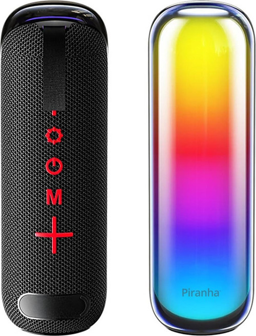 7840 Taşınabilir RGB TWS Bluetooth Hoparlör / AUX-USB-TF Kart Girişi / Şarj Edilebilir / Kablosuz