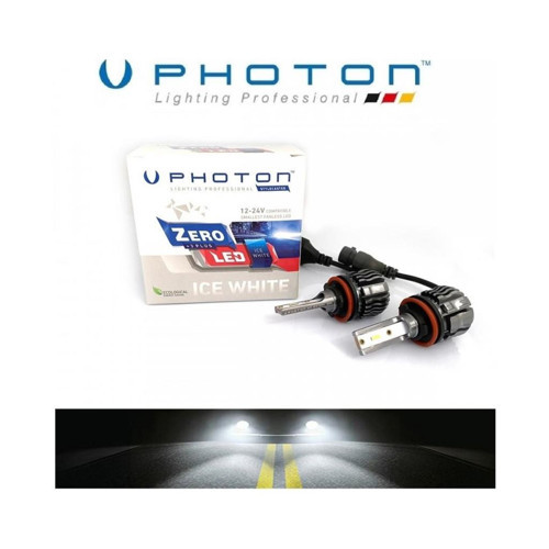 H11 Photon LED Xenon Oto Ampul Zero Fansız Beyaz
