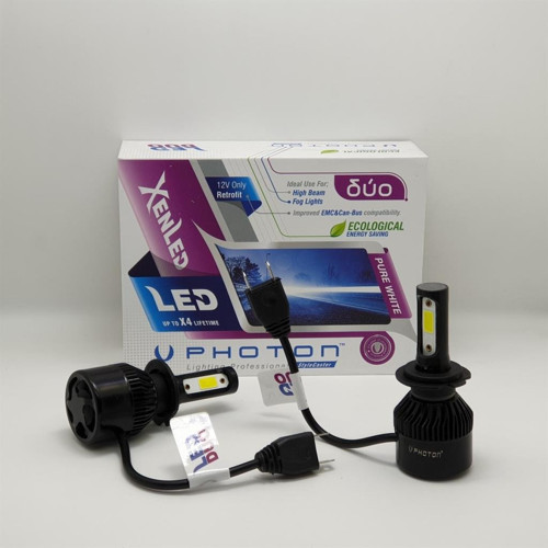 H7 LED Xenon Oto Ampulü Photon Duo