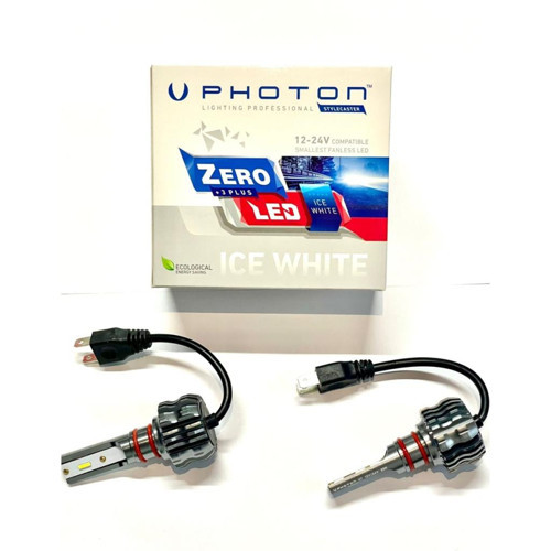 Zero H4 +3 Plus Ice White Fansız LED Xenon