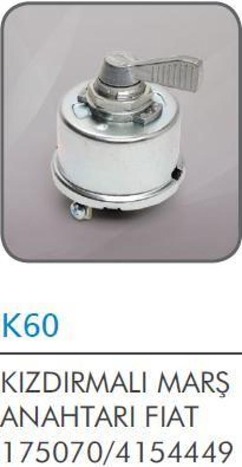 KIZDIRMA'LI MARŞ ANAHTARI FIAT 480