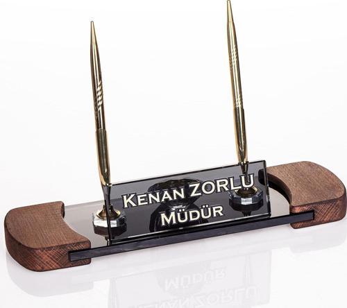 Royal Kristal İsimlik Yeni İşyeri Hediyesi Ofis Masa İsimliği