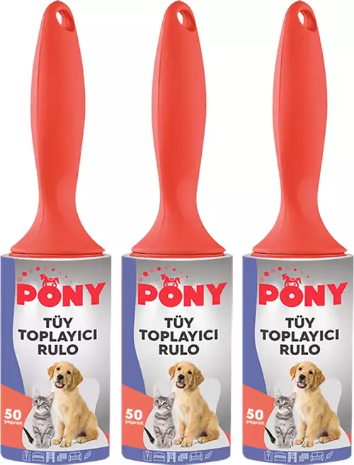 TÜY TOPLAYICI RULO 3 LÜ SET KEDİ KÖPEK