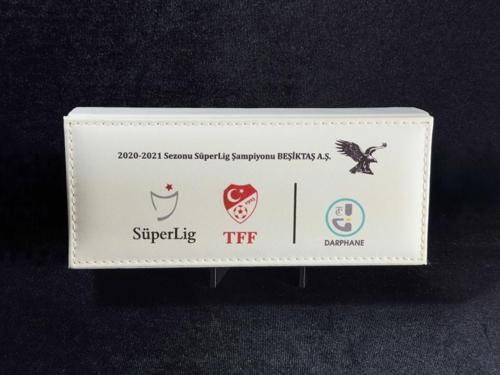 2021 Beşiktaş 16.Şampiyonluk Süper Lig Şampiyonluğu Özel Hatıra Para Bronz Gümüş Sikke Seti (Darphan