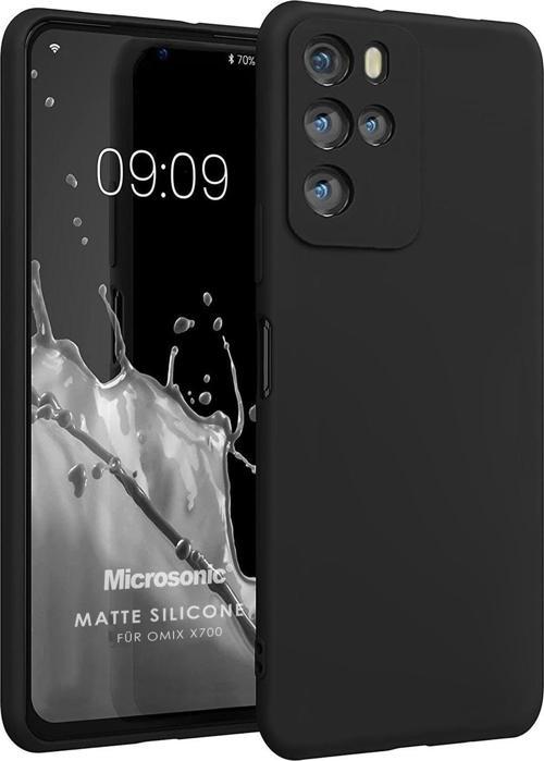 Matte Silicone Omix X700 Kılıf Siyah