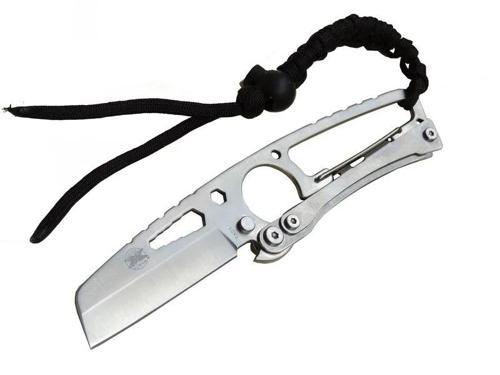 Hit Cutter Tx01 Outdoor Kamp Bıçağı Metal 19 Cm - İpli Sap, Kılıflı