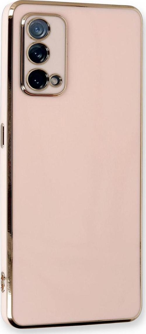 Oppo A74 4G Kılıf Olive Plated Pembe