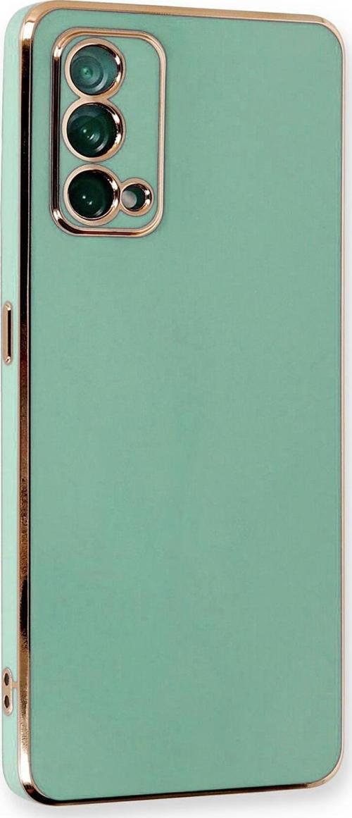 Oppo A74 4G Kılıf Olive Plated Yeşil