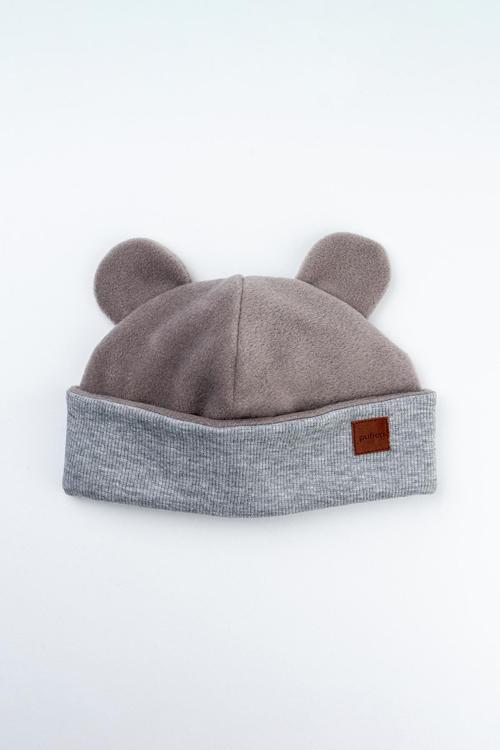 Pamuk Kaşkorse Polar Çift Kat Katlanabilir Yumuşak Çocuk Ve Bebek Bere