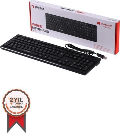 TK-02 Kablolu Standart Q Klavye Siyah