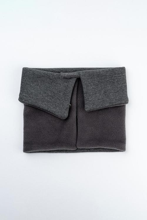 Pamuk Kaşkorse Polar Çift Kat Katlanabilir Yumuşak Çocuk Ve Bebek Boyunluk