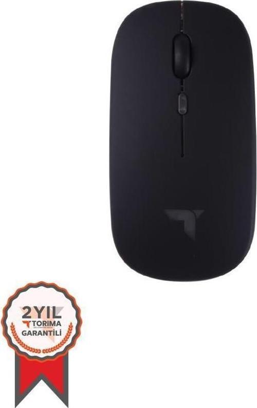 TM-12 Ergonomik Rgb Işıklı Kablosuz Siyah Optik Mouse