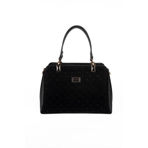 Kadın Omuz Çantası 972-48604 SILVER POLO BAYAN ÇANTASI M158 SİYAH-NOVA SİYAH