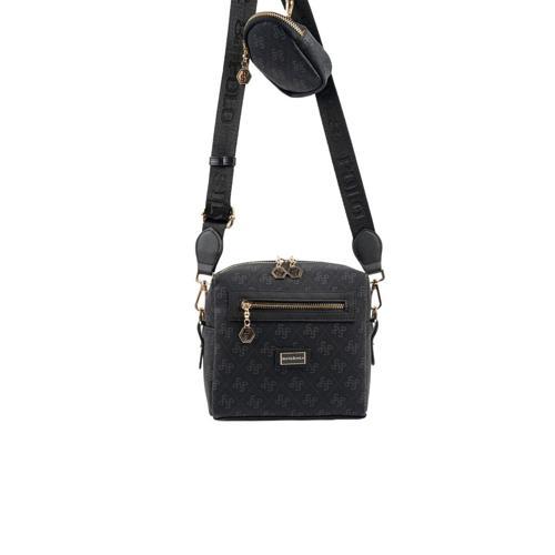 Kadın Çapraz Çanta 1038-48491 SILVER POLO ÇAPRAZ BAYAN ÇANTASI M178 SİYAH-MAT SİYAH