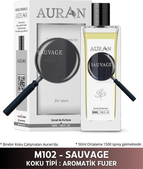 M102 - Sauvage Erkek Parfüm Aromatik Fujer 50Ml