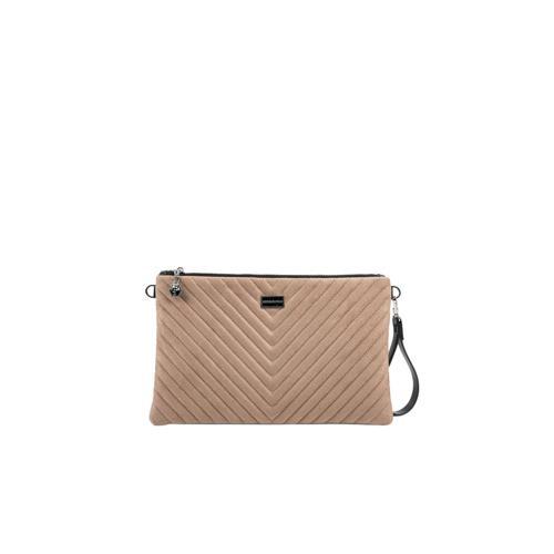 Kadın Portföy Çantası 1034-48280 SILVER POLO CLUTCH M152 SÜET VİZON-V SÜET VİZON