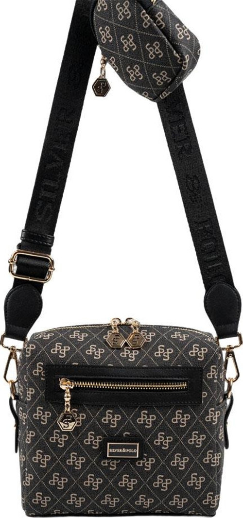 Kadın Çapraz Çanta 1038-48492 SILVER POLO ÇAPRAZ BAYAN ÇANTASI M178 FÜME-MAT SİYAH